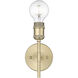 Axel 1 Light 4.75 inch Brushed Champagne Bronze Wall Sconce Wall Light in No Shade
